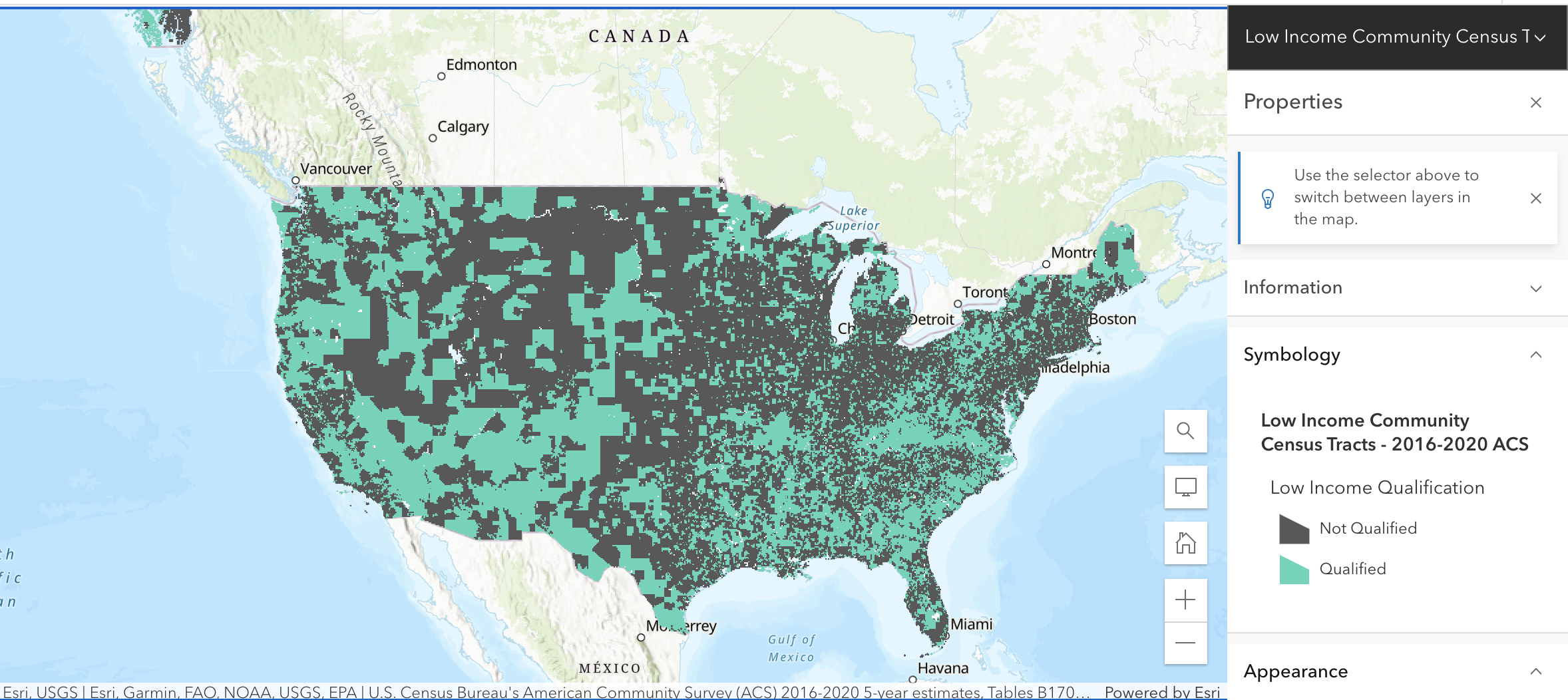 Map Of Us Low Income Communities - Address Look-up - Cleanfi Knowledge Base